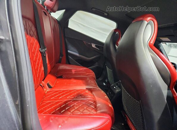 WAUC4AF45KA009949 2019 AUDI S4 Gray Widok tylnych siedzeń