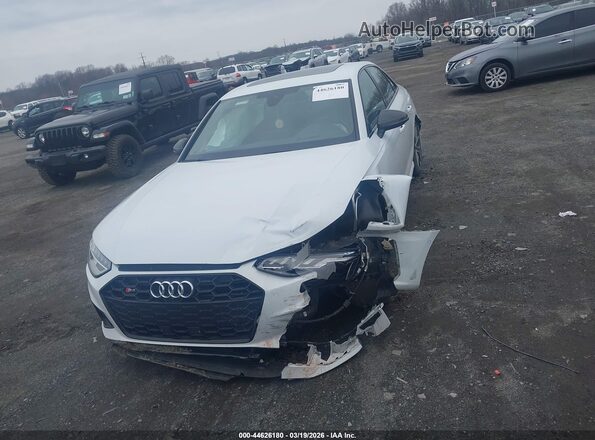 WAUC4AF49MA017300 2021 AUDI S4 White Вид щитка приладів