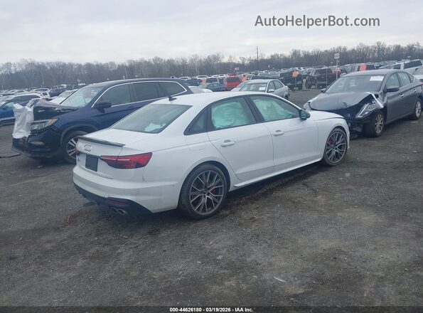WAUC4AF49MA017300 2021 AUDI S4 White Задня права чверть