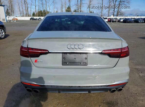 WAUC4AF4XLA039983 2020 AUDI S4 Серый Вид сзади
