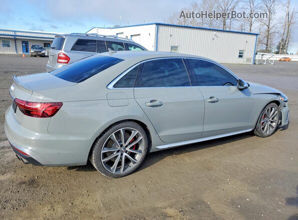 WAUC4AF4XLA039983 2020 AUDI S4 Серый Задняя правая четверть