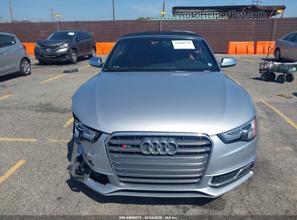 WAUC4AFH6HN004005 2017 AUDI S5 Silver Vista del cuadro de instrumentos