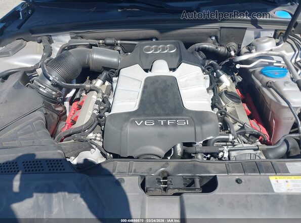 WAUC4AFH6HN004005 2017 AUDI S5 Silver Vista trasera