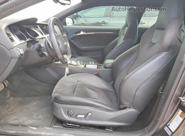 WAUC4AFR0HA000225 2017 AUDI S5 Silver წინა სალონის ხედი