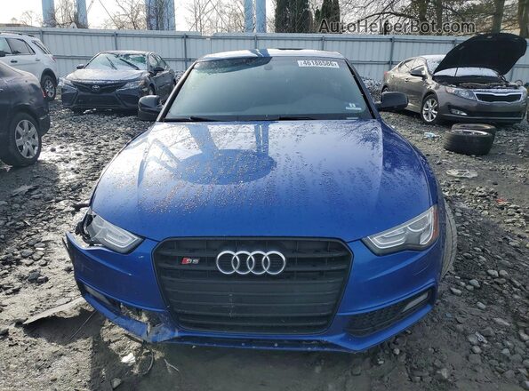 WAUC4AFR4HA000745 2017 AUDI S5 Синий Вид спереди