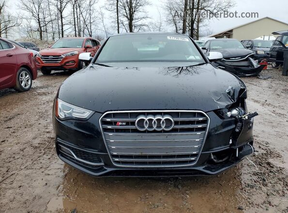 WAUC4AFR9GA017605 2016 AUDI S5 Black Widok z przodu