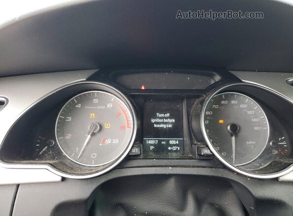 WAUC4AFR9GA017605 2016 AUDI S5 Black Widok zestawu wskaźników