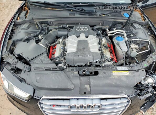 WAUC4AFR9GA017605 2016 AUDI S5 Black Widok wnętrza z tyłu