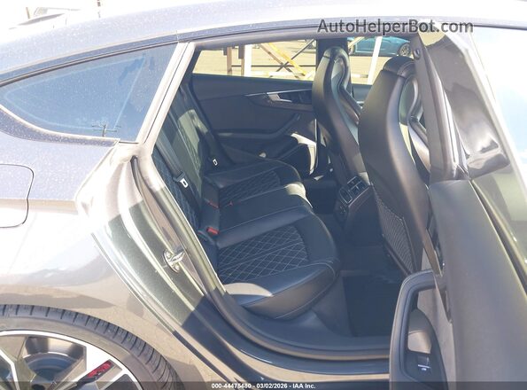WAUC4CF50NA022441 2022 AUDI S5 Gray Вид наклейки з VIN-кодом