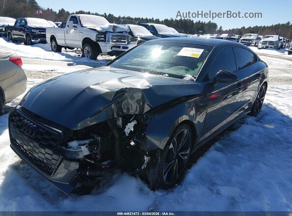 WAUC4CF50RA095072 2024 AUDI S5 Gray წინა მარცხენა ხედი სამი მეოთხედიდან