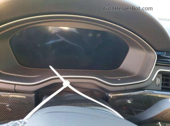 WAUC4CF51PA066306 2023 AUDI S5 Black ხელსაწყოთა პანელის ხედი