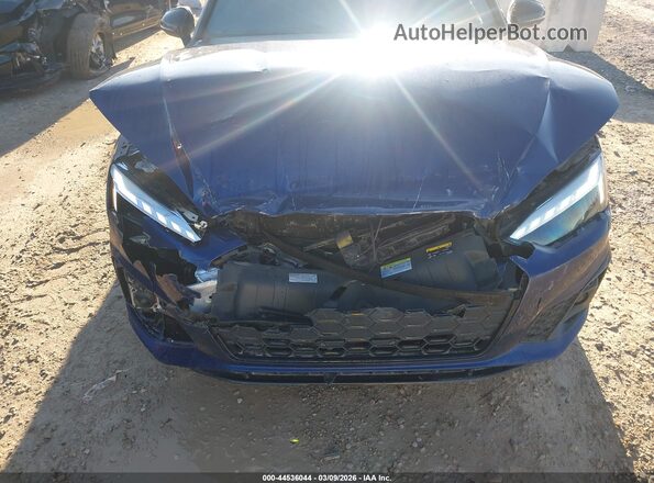 WAUC4CF54MA017581 2021 AUDI S5 Blue Widok z przodu