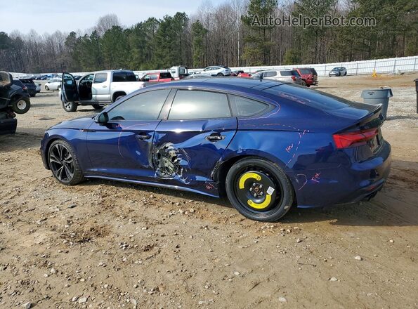 WAUC4CF54SA002527 2025 AUDI S5 Blue Tył lewy