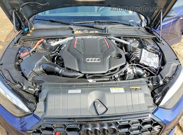 WAUC4CF54SA002527 2025 AUDI S5 Blue Widok wnętrza z tyłu