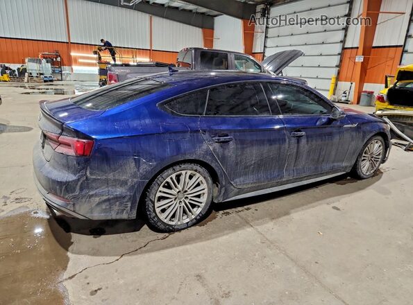 WAUC4CF55KA015576 2019 AUDI S5 Синий Задняя правая четверть