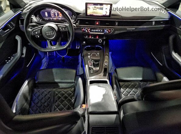 WAUC4CF55KA015576 2019 AUDI S5 Синий Вид панели приборов