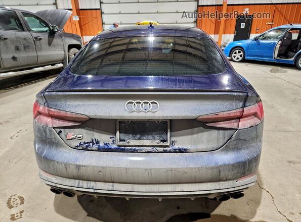 WAUC4CF55KA015576 2019 AUDI S5 Синий Вид сзади