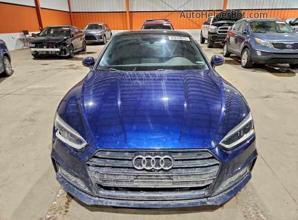 WAUC4CF55KA015576 2019 AUDI S5 Синий Вид спереди