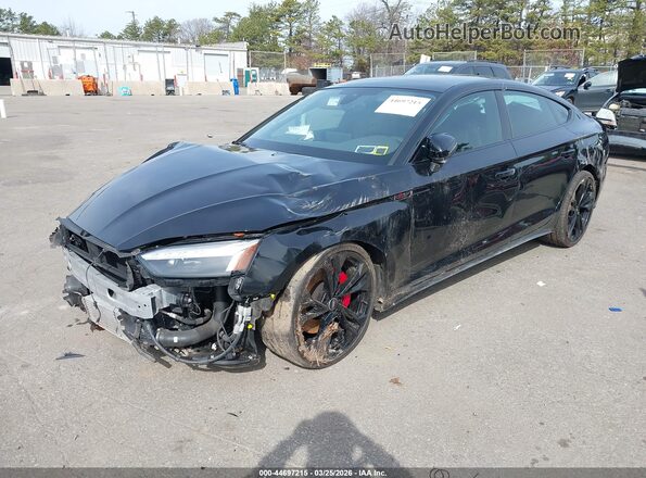 WAUC4CF55MA062979 2021 AUDI S5 Черный Передняя левая четверть