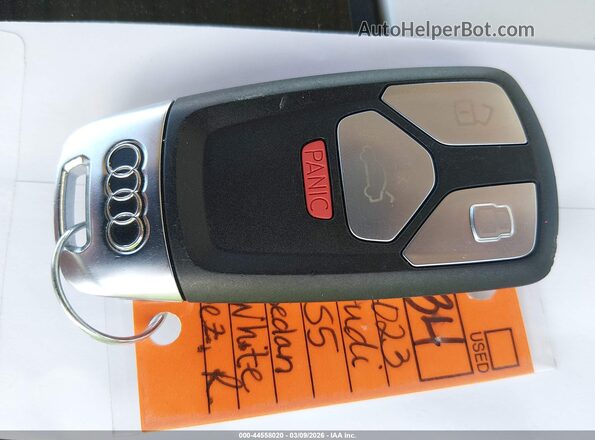 WAUC4CF55PA051954 2023 AUDI S5 Белый Вид панели приборов