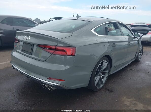 WAUC4CF58KA001431 2019 AUDI S5 Gray უკანა მარჯვენა