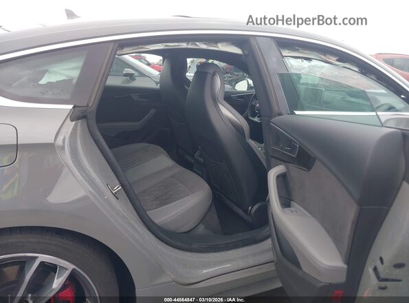 WAUC4CF58KA001431 2019 AUDI S5 Gray VIN კოდის სტიკერის ხედი