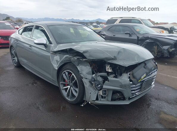 WAUC4CF58KA001431 2019 AUDI S5 Gray წინა ხედი