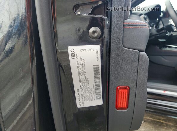 WAUC4CF5XRA028866 2024 AUDI S5 Black Вид підкапотного простору
