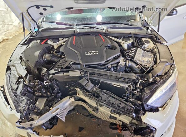 WAUC4CF5XSA014665 2025 AUDI S5 White Սալոնի հետևի տեսք