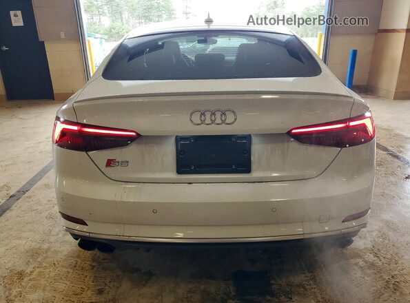 WAUC4DF50JA027963 2018 AUDI S5 Белый Вид сзади