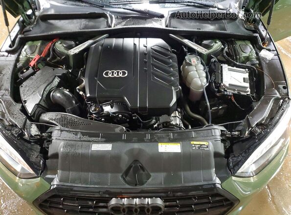 WAUCBCF55PA050910 2023 AUDI OTHER Green Widok wnętrza z tyłu