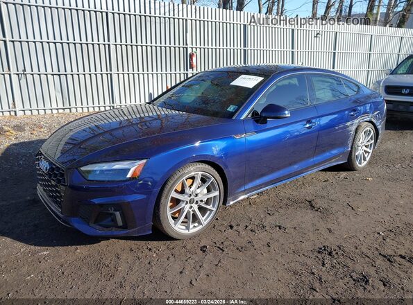 WAUDACF57SA017004 2025 AUDI OTHER Blue Առջևի ձախ երեք քառորդ տեսարան
