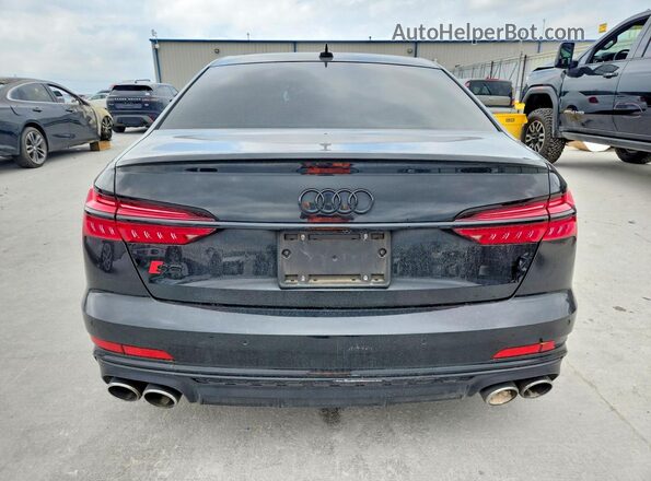 WAUDFBF22NN023565 2022 AUDI S6 Black Вид ззаду