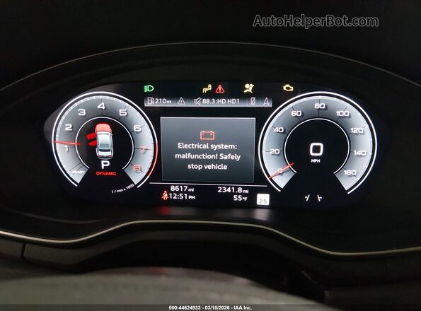 WAUEAAF42SN002399 2025 AUDI OTHER Gray უკანა სავარძლების ხედი