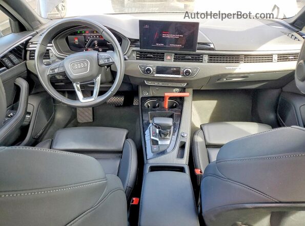 WAUEAAF49RN006668 2024 AUDI OTHER Black Widok deski rozdzielczej