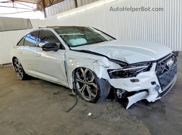 WAUEFBF26SN044001 2025 AUDI S6 White წინა მარჯვენა