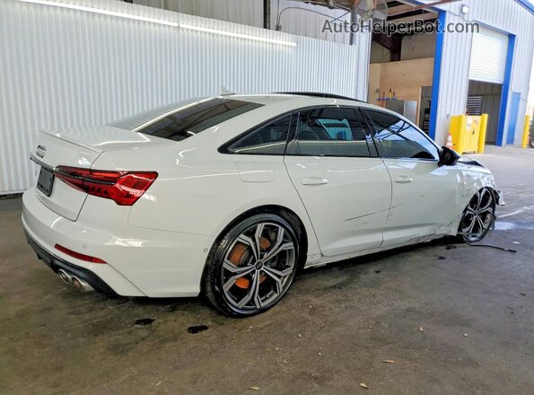 WAUEFBF26SN044001 2025 AUDI S6 White უკანა მარჯვენა