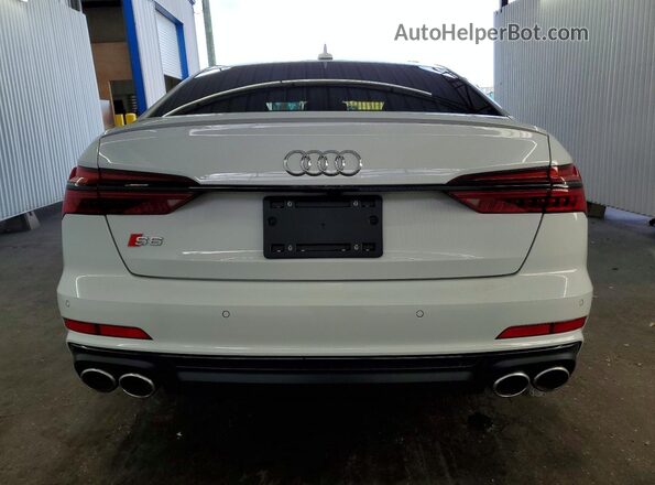WAUEFBF26SN044001 2025 AUDI S6 White უკანა ხედი