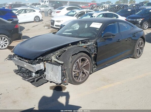 WAUEJBFW0P7008267 2023 AUDI E-TRON Black Front left