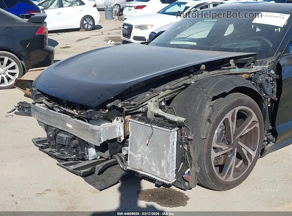 WAUEJBFW0P7008267 2023 AUDI E-TRON Black Front view