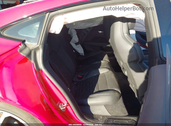 WAUEJBFW1N7001485 2022 AUDI E-TRON Red VIN კოდის სტიკერის ხედი