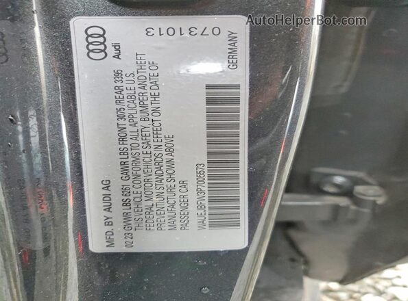 WAUEJBFW3P7005573 2023 AUDI E-TRON Charcoal Widok komory silnika