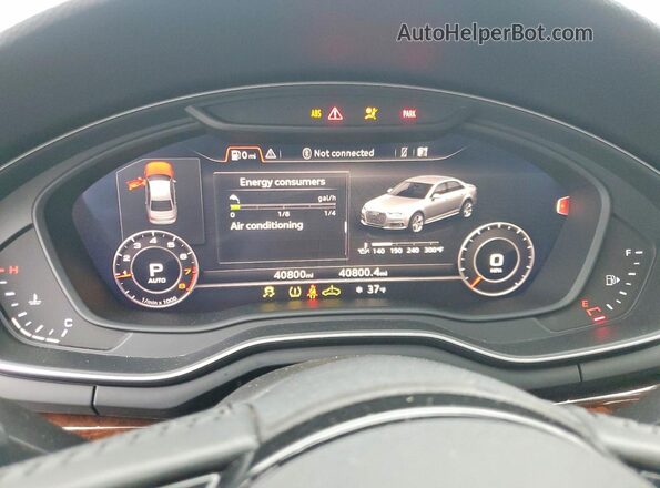 WAUENAF41KA061116 2019 AUDI OTHER White Սարքավորումների վահանակի տեսք