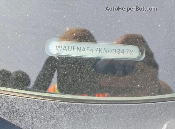 WAUENAF47KN003472 2019 AUDI OTHER Белый 