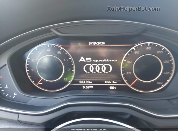 WAUENCF52JA054680 2018 AUDI OTHER White უკანა სავარძლების ხედი