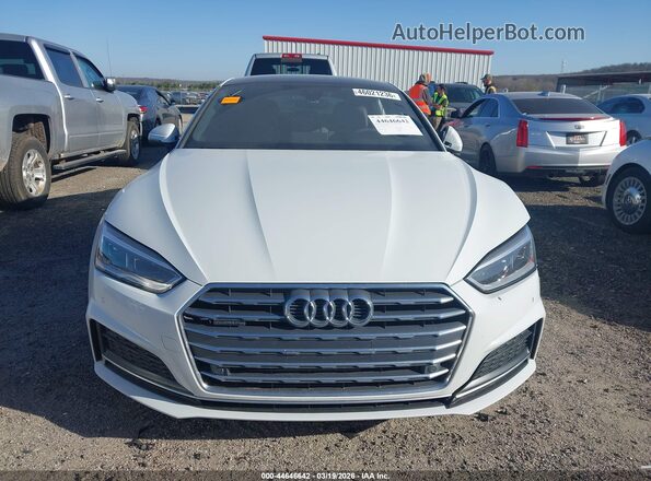 WAUENCF52JA054680 2018 AUDI OTHER White ხელსაწყოთა პანელის ხედი
