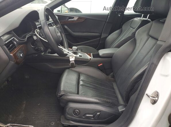 WAUENCF58JA040539 2018 AUDI OTHER White Вид салону спереду