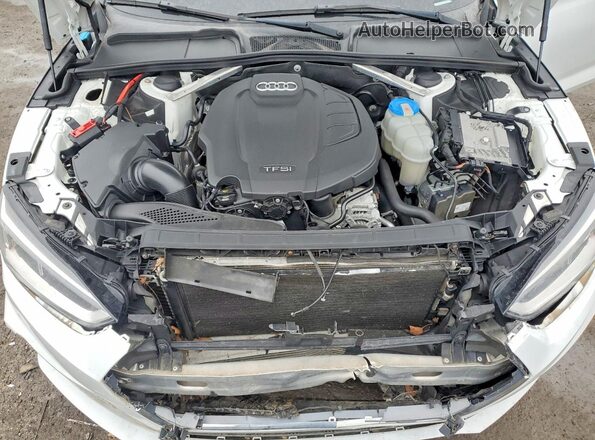 WAUENCF58JA040539 2018 AUDI OTHER White Вид задньої частини салону