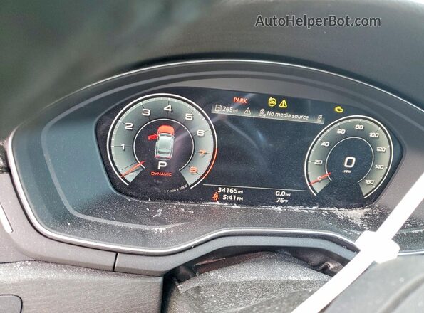 WAUFACF53RA093161 2024 AUDI OTHER Серый Вид щитка приборов