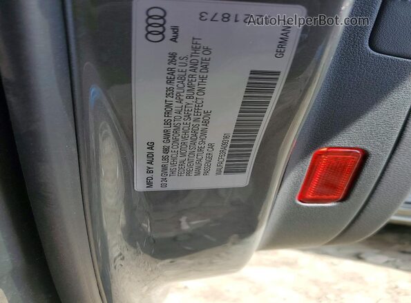 WAUFACF53RA093161 2024 AUDI OTHER Серый Вид подкапотного пространства